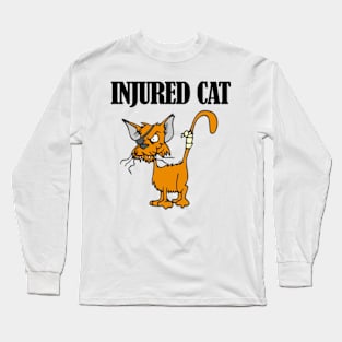 Injured Cat Long Sleeve T-Shirt